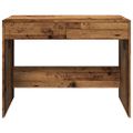 vidaXL Písací stôl, staré drevo 101x50x76,5 cm, kompozitné drevo