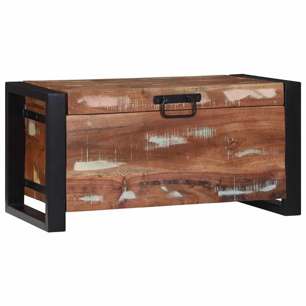 vidaXL Úložné truhlice Viacfarebný 60 x 30 x 30 cm Recyklovaný masív