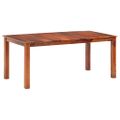 vidaXL Jedálenský stôl 180x90x76 cm, drevený masív