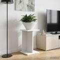 vidaXL Stojan na rastliny Biela 25 x 25,5 x 40,5 cm Kompozitné drevo