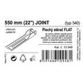 Stierač FLAT BULK (JOINT) 22"/550 mm