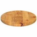 vidaXL Stolová doska 90x40x3,8 cm oválna masívny mangovník