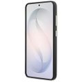 Obal Guess Rhinestone Round Logo MagSafe pre Samsung Galaxy S26 čierny
