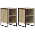 vidaXL Nočný stolík 2 ks Sonoma 39.5 x 30 x 50 cm Kompozitné drevo
