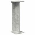 vidaXL Stojan na rastliny 2 ks Betónovo sivá 25 x 25,5 x 80,5 cm