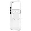 Obal Guess Metal Outline MagSafe pre iPhone 17 Pro strieborný