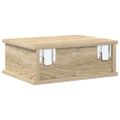 vidaXL Nočný stolík Sonoma dub 40 x 31 x 15 cm Kompozitné drevo
