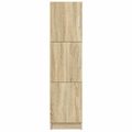 vidaXL Highboard Sonoma dub 31.5 x 32 x 122.5 cm