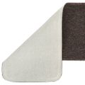 vidaXL Protišmykové nášľapy na schody 15 ks, 75x20 cm, hnedé, obdĺžnik
