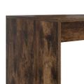 vidaXL Stôl Dymová dub Kompozitné drevo 108 x 55 x 103.5 cm
