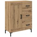 vidaXL Highboard 2 ks Remeselný dub 69,5 x 34 x 180 cm