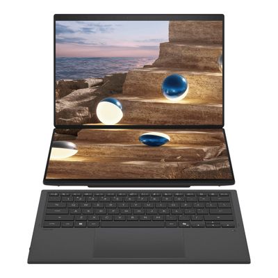 ASUS Zenbook Duo 14 OLED/UX8407AA-OLED087X/UX9-388H/14''/2880x1800/T/32GB/2TB/Intel int/W11P/Gray/2R