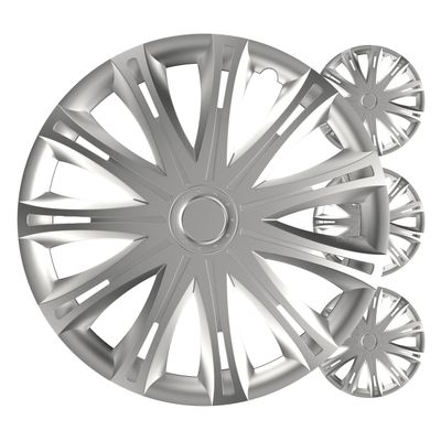 Krytky kol Spark 17” strieborné set 4ks COLOR BOX