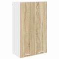 vidaXL Závesná skrinka Sonoma dub 60 x 31 x 100 cm Kompozitné drevo