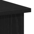 vidaXL Stôl čierny dub 100x55x75 cm spracované drevo