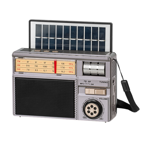 Rádio KRUGER & MATZ KM0831 analogické prenosné solárne