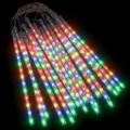 vidaXL Svetlá meteor 20 ks 30 cm farebné 480 LED vnútorné vonkajšie