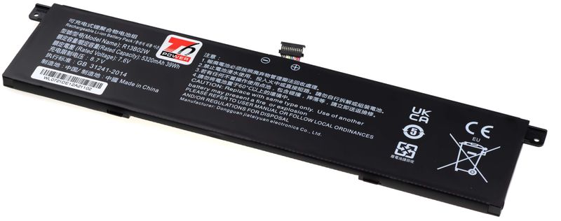 Batéria T6 Power Xiaomi Mi Air 13.3'' séria, 5320mAh, 39Wh, 4cell, Li-pol