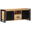 VidaXL TV skrinka 100x30x40 cm Masívne hrubé drevo Mango