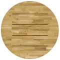 vidaXL Stolová doska dubové drevo okrúhla 23 mm 700 mm