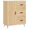 vidaXL Vysoká skrinka dub sonoma 69,5x34x180 cm spracované drevo