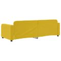 vidaXL Denná posteľ žltá 80x200 cm zamat