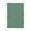 vidaXL Prístupový panel s hliníkovým rámom a sadrokartónom 300x600 mm