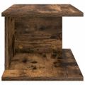 vidaXL Nočný stolík 2 ks Dymová dub 40 x 30 x 25 cm Kompozitné drevo