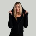 Dámska mikina so zipsom MERINO I Black - STRIX
