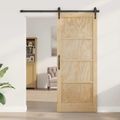 vidaXL Vnútorné dvere 86 x 211 cm Preglejka Prírodná