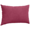 vidaXL Vankúše na pohovku 2 pcs vínovo červená 50 x 30 cm