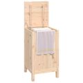 vidaXL Kôš na bielizeň 44x44x76 cm borovica z masívneho dreva