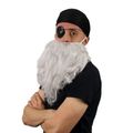 Fúzy pirát sa šatkou a klapkou na oko