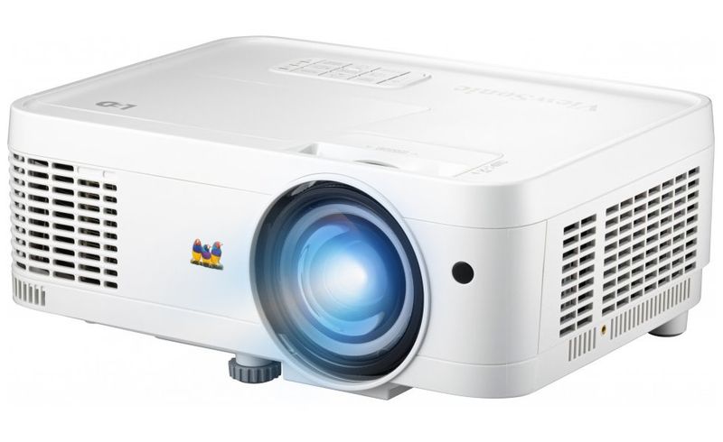 Viewsonic DLP LS560W LED WXGA 1280x800/3000ANSI lm/3000000:1/HDMI/USB-A/RS232/LAN/Repro Projektor, DLP, LED, WXGA, 3000ANSI, 3000000:1, repro, HDMI, 2× VGA, LAN, RS232, USB, bílý