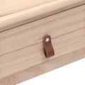 vidaXL Písací stôl prírodnej farby 110x45x76 cm drevený