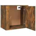 vidaXL Nástenné nočné stolíky 2 ks dymový dub 50x30x47 cm