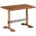 vidaXL Jedálenský stôl 110x55x78 cm, recyklovaný masív