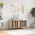 vidaXL Skrinka na platne dub sonoma 100x38x48 cm kompozitné drevo