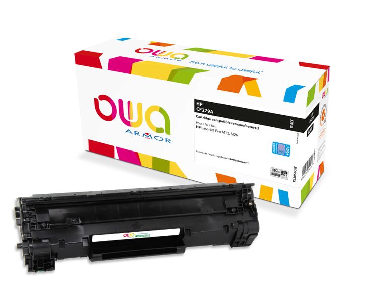 OWA Armor toner kompatibilný HP CF279A, 2000st, JUMBO, čierna/black