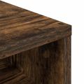 vidaXL Nízka skriňa so zásuvkou Dymová dub 102 x 32 x 48,5 cm