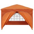 vidaXL Prístrešok na párty 290 x 290 x 245 cm Oranžová