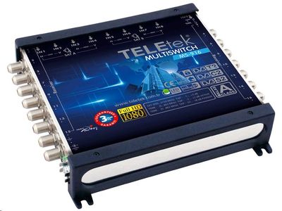 TeleTek multiprepínač 9/16 kaskádový
