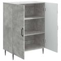 vidaXL Servírovacia skriňa Betónovo sivá 66 x 34,5 x 89,5 cm