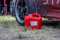 Kanister plastový MECHANIC FUEL CANISTER RED 5L, červený SIXTOL