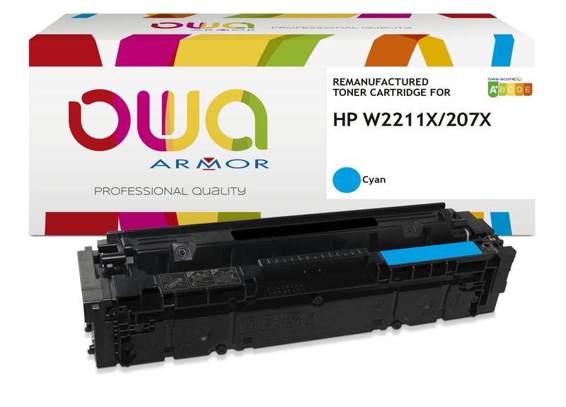 OWA Armor toner kompatibilný s HP W2211X, 2450st, modrá/cyan