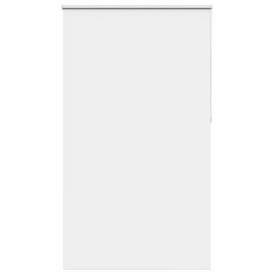 vidaXL Roleta Zatemnenie biela 130x210cm Šírka látky 126,6cm Polyester