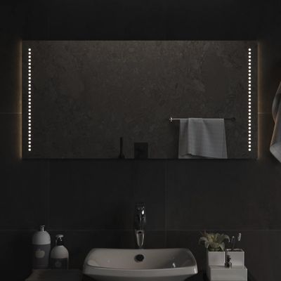 vidaXL LED kúpeľňové zrkadlo 50x100 cm