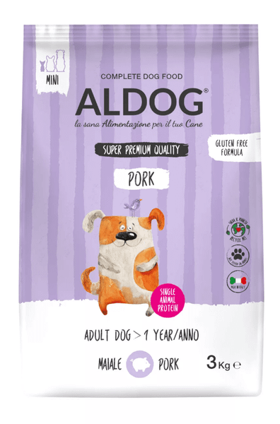 Aldog 2D-MR3S Pork Mini granule pre dospelých psov, malé plemená, bravčové, 3 kg