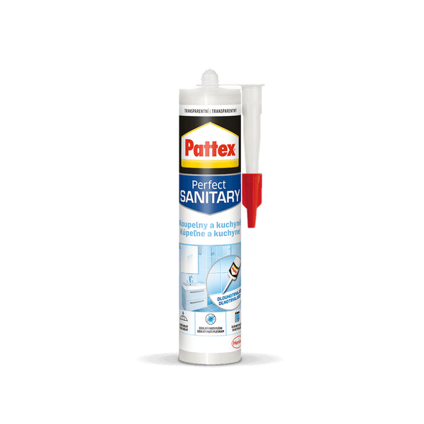 2684415 Pattex Koupelny a kuchyně, transparentní, 280 ml