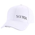 Kšiltovka s LED svetlom B-CAP 25lm, nabíjacia, USB, univerzálna veľkosť, biela SIXTOL